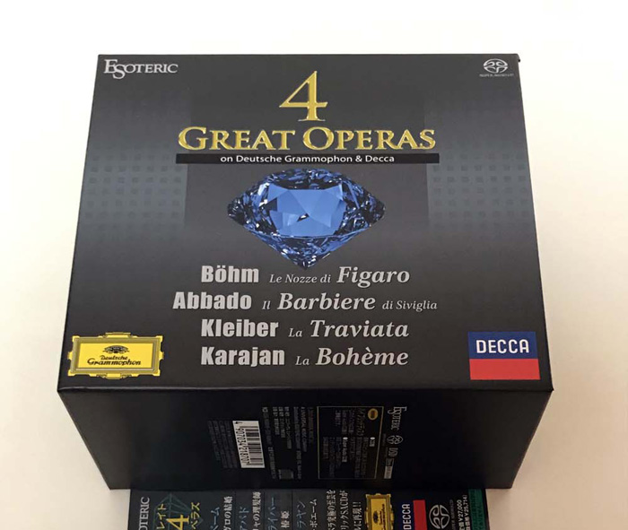 エソテリックSACD グレイト４オペラズ 買取